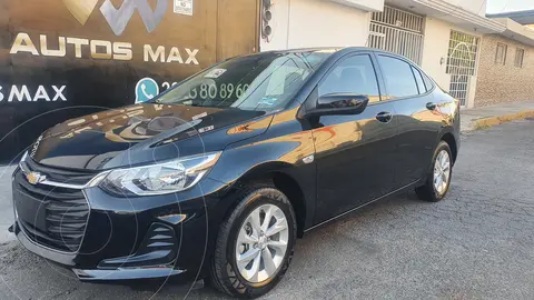 Chevrolet Onix LT usado (2021) color Negro financiado en mensualidades(enganche $99,750 mensualidades desde $8,000)