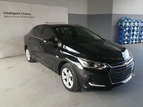 Chevrolet Onix Premier Aut usado (2022) color Negro financiado en mensualidades(enganche $101,612 mensualidades desde $4,849)