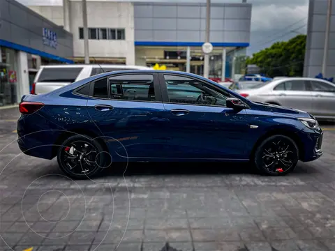 Chevrolet Onix Premier Red Line Aut usado (2023) color Azul financiado en mensualidades(enganche $87,954 mensualidades desde $5,860)