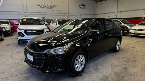 Chevrolet Onix LT Aut usado (2021) color Negro financiado en mensualidades(enganche $51,700 mensualidades desde $5,538)