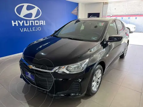 Chevrolet Onix LT Aut usado (2021) color Negro financiado en mensualidades(enganche $61,812 mensualidades desde $5,380)