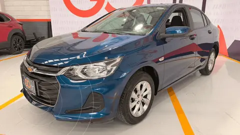 Chevrolet Onix LS usado (2021) color CH AZUL PACIFICO precio $199,000