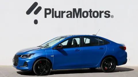 Chevrolet Onix Premier Red Line Aut usado (2025) color Azul Acero financiado en mensualidades(enganche $83,380 mensualidades desde $7,104)