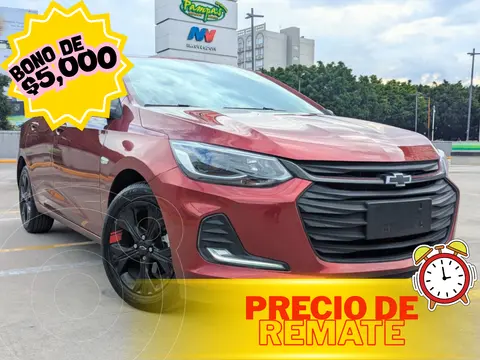 Chevrolet Onix Premier Red Line Aut usado (2024) color Rojo financiado en mensualidades(enganche $124,982 mensualidades desde $5,369)