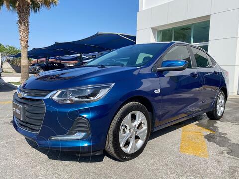 Chevrolet Onix Premier Aut usado (2021) color Azul financiado en mensualidades(enganche $60,000 mensualidades desde $7,650)