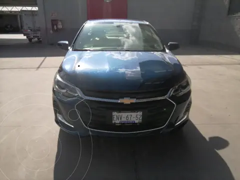 Chevrolet Onix Premier Aut usado (2021) color Azul financiado en mensualidades(enganche $134,347 mensualidades desde $7,165)