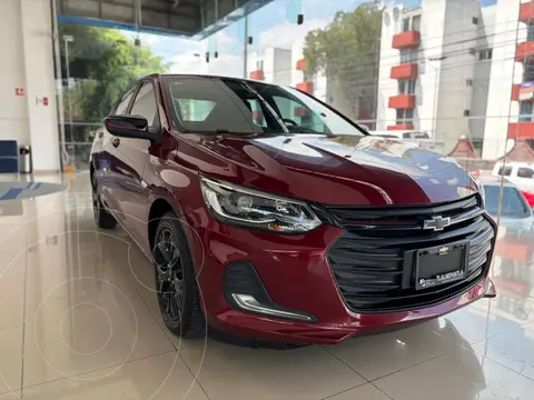 Chevrolet Onix Premier Red Line Aut usado (2024) color Rojo Cobrizo financiado en mensualidades(enganche $99,189 mensualidades desde $6,609)