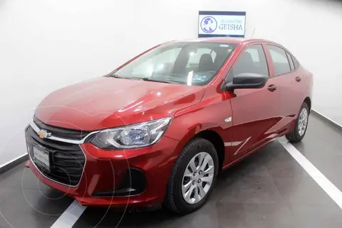 Chevrolet Onix LS Aut usado (2021) color Rojo financiado en mensualidades(enganche $57,800)