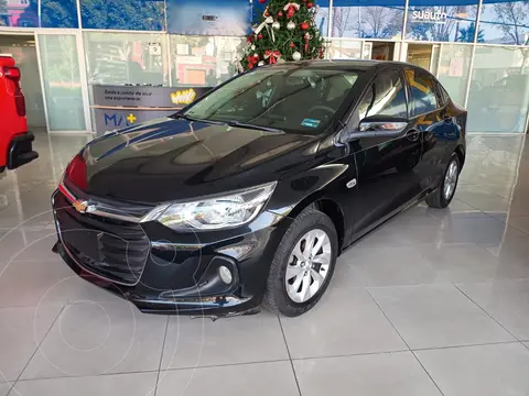 Chevrolet Onix LT Aut usado (2021) color Negro financiado en mensualidades(enganche $72,660 mensualidades desde $5,889)