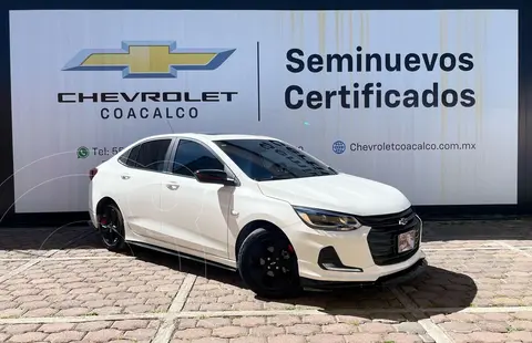 Chevrolet Onix Premier Red Line Aut usado (2024) color Blanco financiado en mensualidades(enganche $108,498 mensualidades desde $7,229)