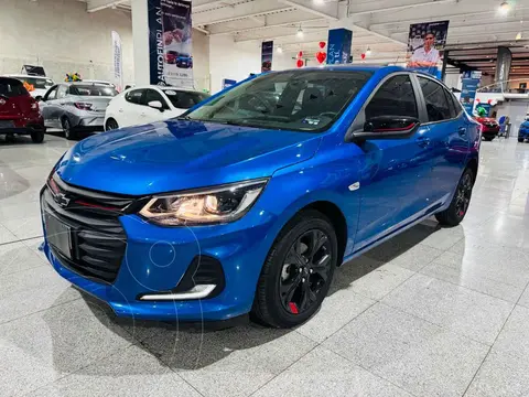 Chevrolet Onix Premier Red Line Aut usado (2024) color Azul precio $305,000