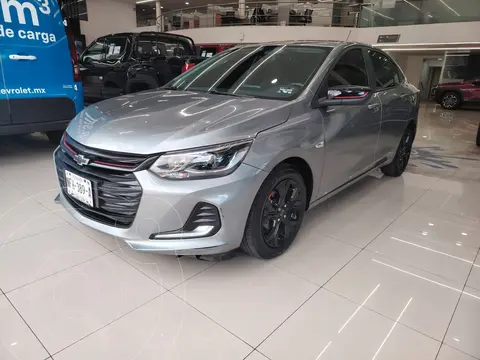 Chevrolet Onix Premier Red Line Aut usado (2024) color Gris Oscuro financiado en mensualidades(enganche $71,879 mensualidades desde $7,248)