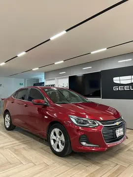 Chevrolet Onix Premier Aut usado (2021) color Rojo financiado en mensualidades(enganche $89,452 mensualidades desde $3,764)