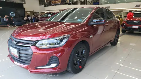 Chevrolet Onix Premier Red Line Aut usado (2024) color Rojo financiado en mensualidades(enganche $74,279 mensualidades desde $7,490)