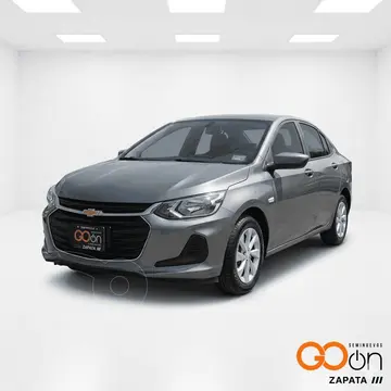 Chevrolet Onix PAQ usado (2021) color CH GRIS GRAFITO METALIC precio $220,000