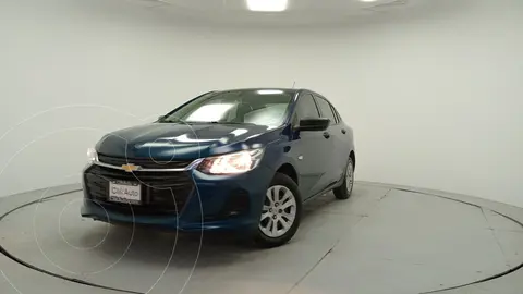 Chevrolet Onix LS Aut usado (2021) color AZUL PACIFICO financiado en mensualidades(enganche $220,000)