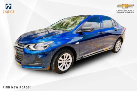 foto Chevrolet Onix LS usado (2021) color Azul precio $270,000