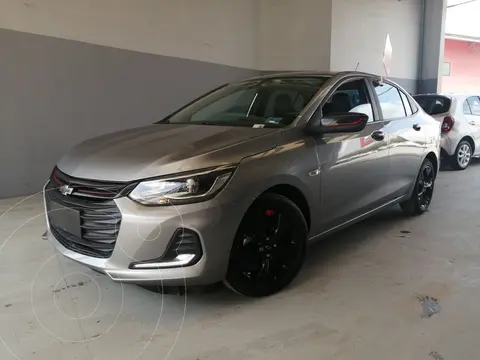 Chevrolet Onix Premier Red Line Aut usado (2023) color Gris Oscuro financiado en mensualidades(enganche $103,460 mensualidades desde $4,937)