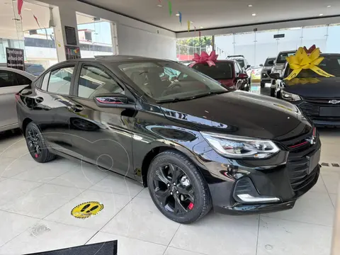 Chevrolet Onix Premier Red Line Aut usado (2023) color Negro financiado en mensualidades(enganche $85,065 mensualidades desde $5,668)