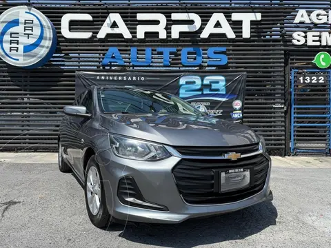 Chevrolet Onix LT Aut usado (2021) color Gris financiado en mensualidades(enganche $43,780 mensualidades desde $4,563)