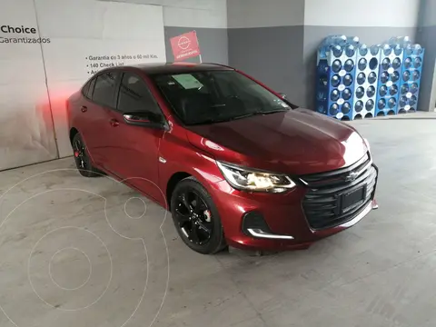 Chevrolet Onix Premier Red Line Aut usado (2023) color Rojo financiado en mensualidades(enganche $107,118 mensualidades desde $5,112)