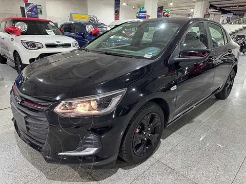 Chevrolet Onix Premier Red Line Aut usado (2023) color Negro precio $299,000