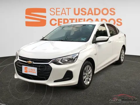 Chevrolet Onix LS Aut usado (2022) color Blanco financiado en mensualidades(enganche $61,802 mensualidades desde $8,039)