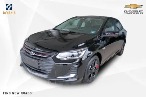Chevrolet Onix Premier Red Line Aut nuevo color Negro precio $388,900