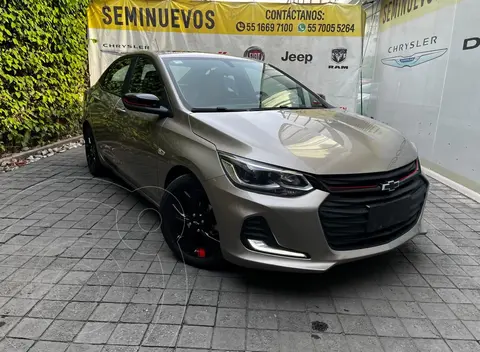 Chevrolet Onix Premier Red Line Aut usado (2023) color caf financiado en mensualidades(enganche $110,770 mensualidades desde $4,759)