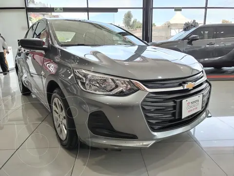 Chevrolet Onix LS usado (2021) color Gris Oscuro financiado en mensualidades(enganche $79,002 mensualidades desde $3,394)