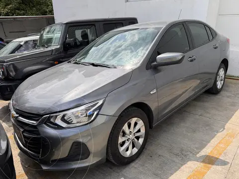 Chevrolet Onix LT Aut usado (2022) color Gris financiado en mensualidades(enganche $68,256)