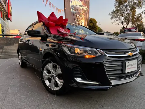 Chevrolet Onix Premier Aut usado (2021) color Negro precio $195,000