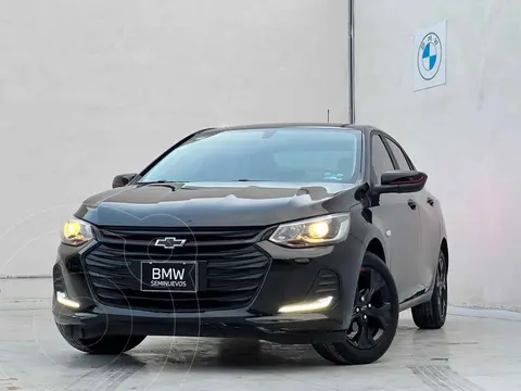 Chevrolet Onix Premier Red Line Aut usado (2023) color Negro financiado en mensualidades(enganche $61,800 mensualidades desde $4,820)