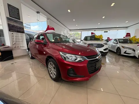 Chevrolet Onix LS Aut usado (2022) color Rojo financiado en mensualidades(enganche $72,225 mensualidades desde $4,812)