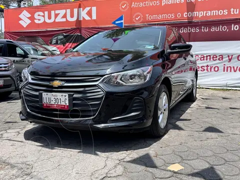 Chevrolet Onix LT usado (2021) color Negro precio $197,000