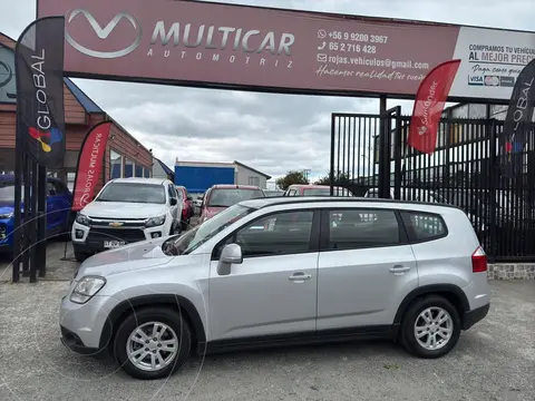 Chevrolet Orlando 2.0L LS Diesel Aut usado (2016) color Plata precio $8.900.000