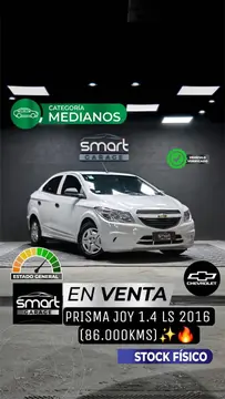 Chevrolet Prisma PRISMA 1.4 LS JOY             L/17 usado (2016) color Blanco precio $12.900.000