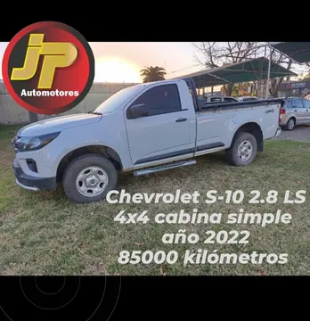 Chevrolet S 10 LS 2.8 4x4 CS usado (2022) color Blanco Summit precio $3.185.000
