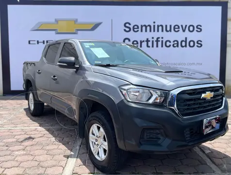 Chevrolet S10 MAX Doble Cabina Turbo 4x4 usado (2024) color Gris financiado en mensualidades(enganche $125,190 mensualidades desde $8,341)