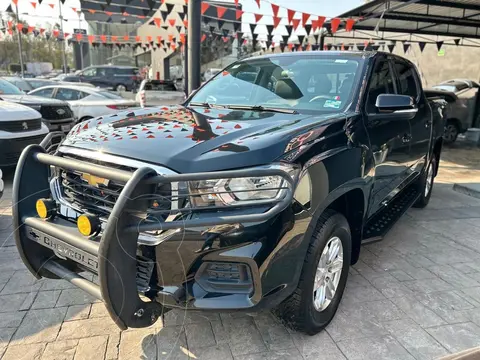 Chevrolet S10 MAX Doble Cabina usado (2023) color Negro financiado en mensualidades(enganche $130,800 mensualidades desde $10,002)