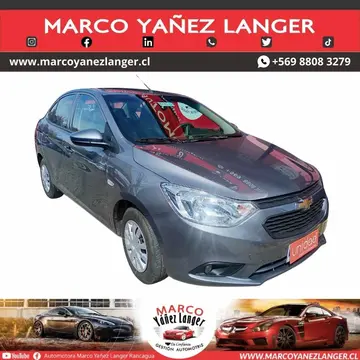 Chevrolet Sail 1.5 LS usado (2022) color Gris precio $8.990.000