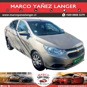 Chevrolet Sail 1.5 LS usado (2016) color Plata precio $6.590.000
