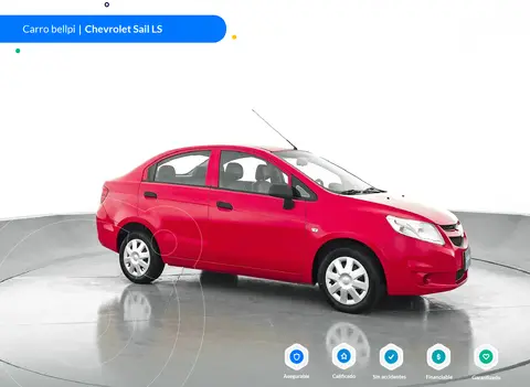 Chevrolet Sail LS usado (2018) color Rojo precio $39.000.000