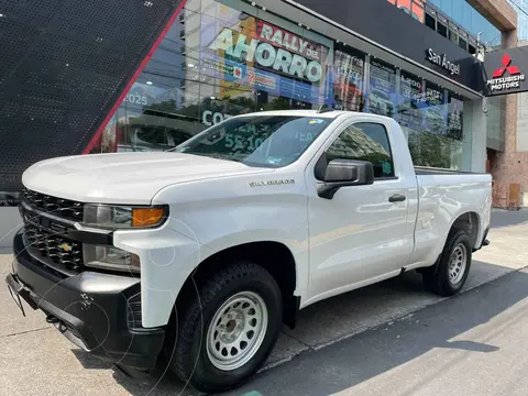 Chevrolet Silverado 1500 Cab Reg WT Aa Aut usado (2020) color Blanco financiado en mensualidades(enganche $114,240 mensualidades desde $10,901)