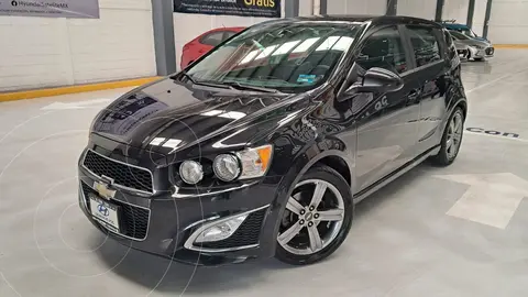 Chevrolet Sonic RS 1.4L usado (2015) color Negro financiado en mensualidades(enganche $71,970)