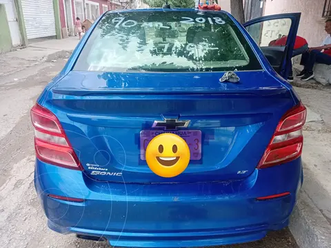 Chevrolet Sonic RS 1.4L usado (2018) color Azul precio $90,000