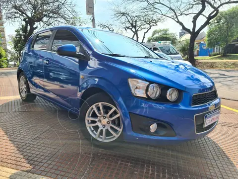 Chevrolet Sonic Sedan LTZ usado (2017) color blue precio $14.900.000