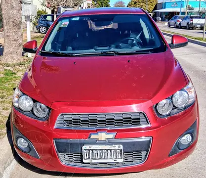 Chevrolet Sonic  LTZ usado (2016) color Rojo Borgona precio u$s10.000