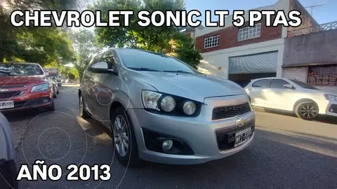 Chevrolet Sonic  LT usado (2013) color Gris precio $11.800.000