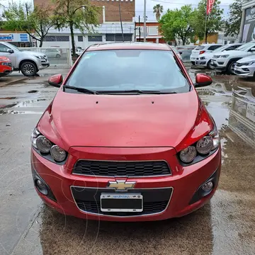 Chevrolet Sonic  LTZ usado (2016) color Rojo financiado en cuotas(anticipo $1.857.250 cuotas desde $79.361)